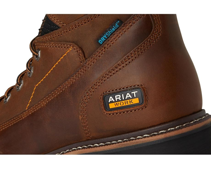 Ariat Work ботинки Longview Shock Shield 8 дюйм водонепроницаемые