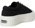 Кроссовки Superga 2631 Stripe Platform на массивной подошве с резиновым носком