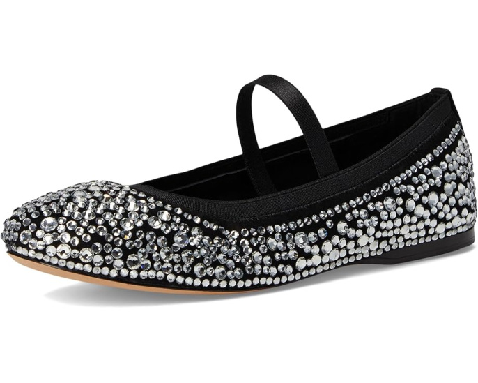 Балетки Mary Jane Violette от Kate Spade New York с ремешком и стразами