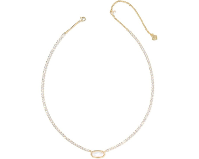 Колье Elisa Tennis от Kendra Scott с золотистым блеском