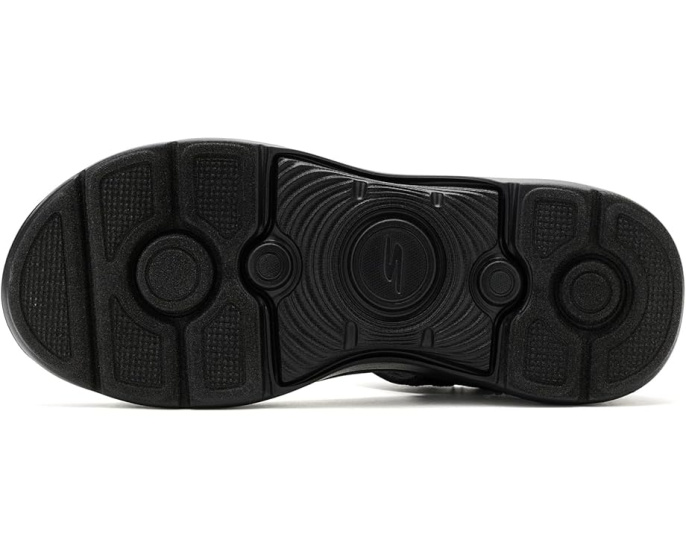 Сандалии SKECHERS Hands Free Slip-ins GO Walk Arch Fit 2.0 Shiny Knit с клиньем