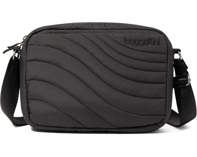 Сумка кроссбоди Baggallini Set Wave с геометрическим узором и RFID защитой