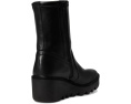 Ботинки FLY LONDON Boik602fly Black на танкетке