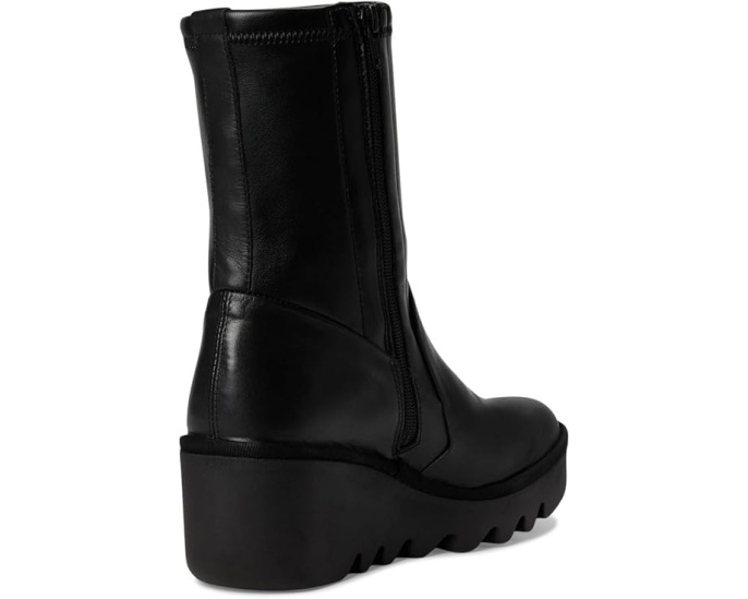 Ботинки FLY LONDON Boik602fly Black на танкетке