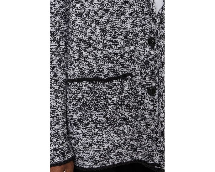 Куртка Peruvian Cotton Cloud с воротником-аппликацией