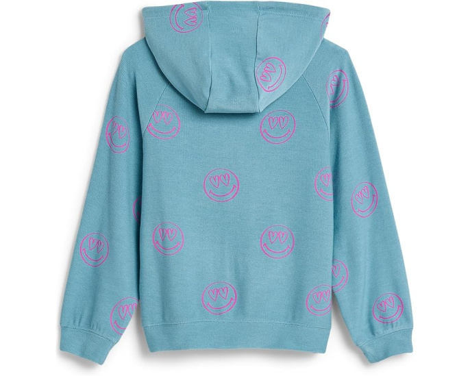 All-over Smiley Face Icons Zip Up Hoodie (Little Kid/Big Kid)