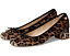 Jack Rogers туфли Maddy Pump из бархатистой кожи с леопардовым принтом