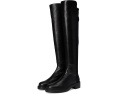 Ботинки Stuart Weitzman 5050 Celia из замши с квадратным каблуком