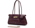 Сумка через плечо JW PEI Yara Shoulder Bag глубокий бордовый
