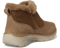 Ботильоны SKECHERS Easy Going Gentle Fall с замшевым верхом и вязаным свитером