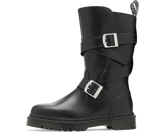 Ботильоны Dr. Martens Anistone Strap до икры с пряжками