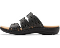 Плоские сандалии Clarks Laurieann Ruby с тремя широкими ремешками