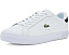 Кроссовки Lacoste Powercourt из кожи с вышитым крокодилом