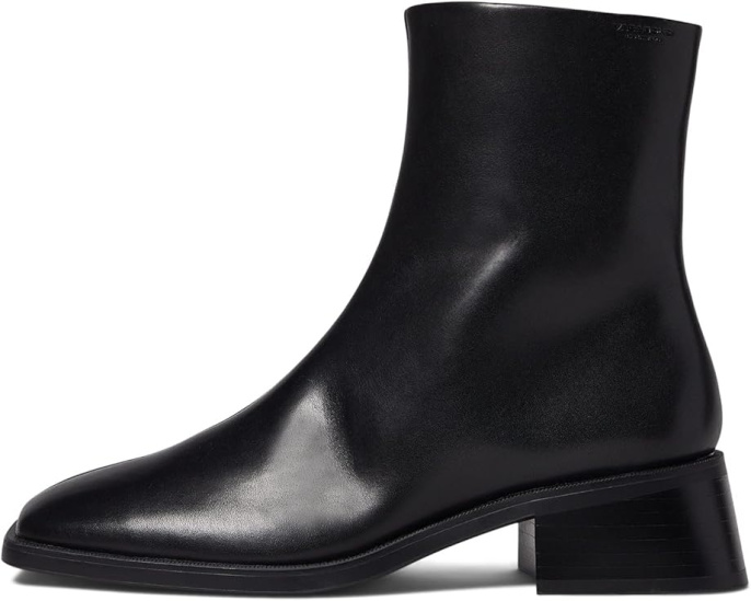 Кожаные ботильоны Blanca Vagabond Shoemakers на молнии с квадратным мысом