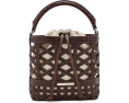 Мини сумка кроссбоди Mini Amelia от Brahmin с открытым верхом