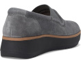 Clarks Zylah Sky балетки на платформе с текстильным верхом
