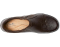 Слипоны Clarks Cora Giny из текстурированной кожи и текстиля с двумя молниями