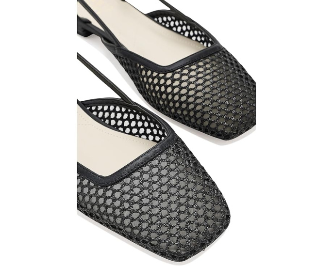 Балетки Franco Sarto Tadella 2 Slingback Flats с квадратным мысом