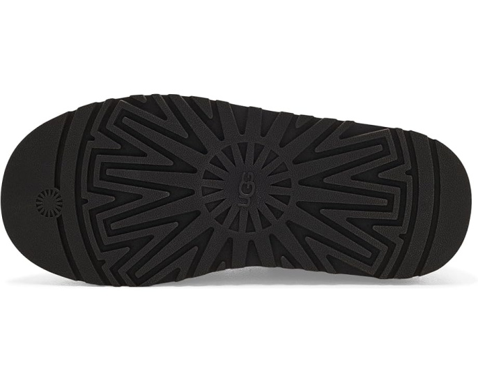 Домашние тапочки UGG Heritage Lace-Up со съемным шармом из овчины