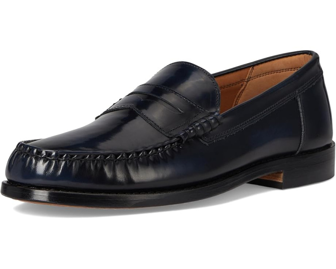 Лоферы Allen Edmonds Newman из кожи с миндалевидным носком