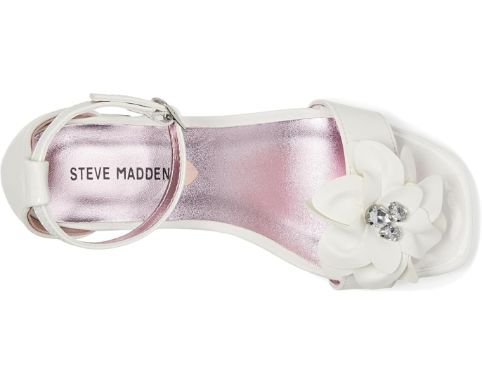 Туфли Steve Madden Lessa для детей с блестками и цветочным декором