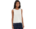 Блуза Madewell Lace-Trim Pleated Shell из льна