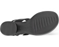 ECCO Босоножки Sculpted 35 Luxe Strap с открытым носком и каблуком-столбиком черные