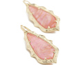 Kendra Scott Серьги Adriana Scallop Frame Drop в золоте