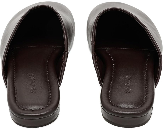 Кожаные мюли Madewell Lorna Orasay Toe с круглым носом