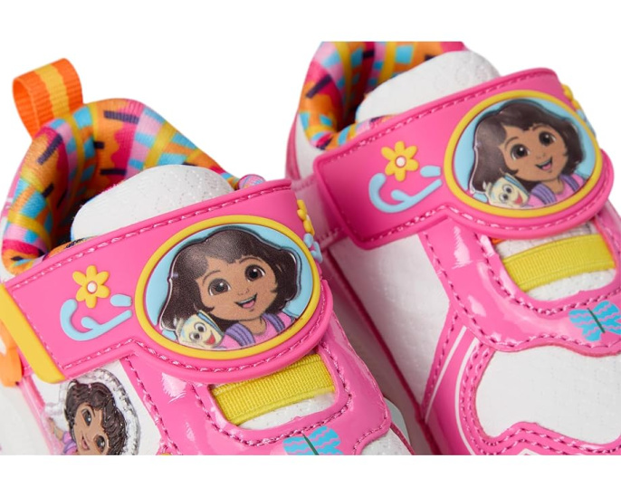 Кроссовки Ground Up Dora The Explorer со светящейся подошвой для малышей