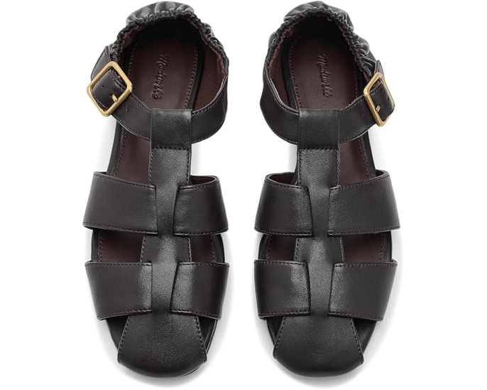 Балетки Madewell Greta Fisherman с перекрестным верхом