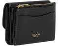 COACH Essential картхолдер с клипсой из телячьей кожи