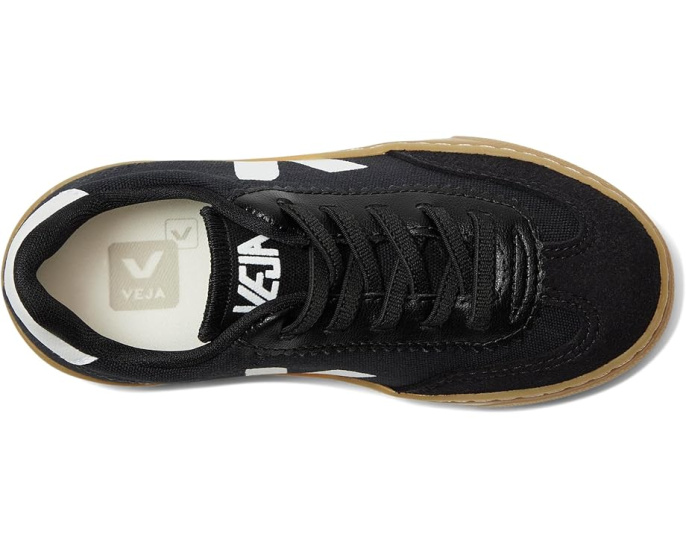 Детские кроссовки VEJA Small Volley Canvas с круглым носком