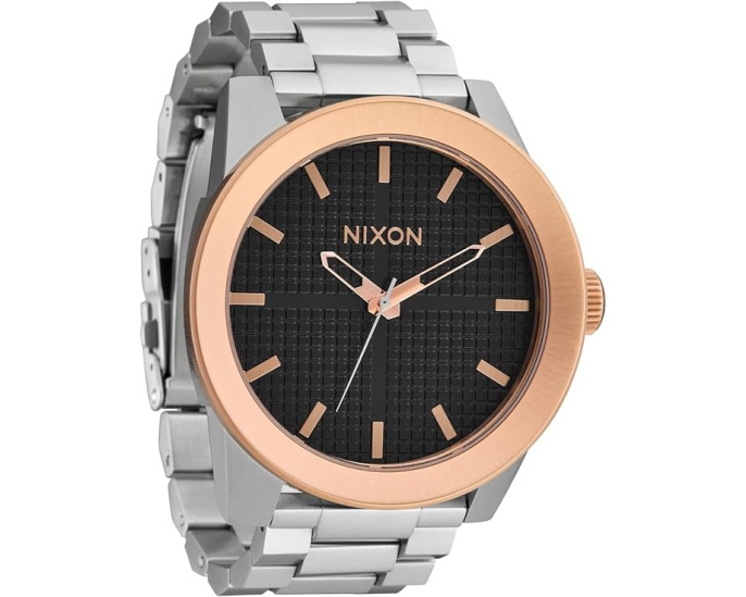 Наручные часы Nixon Corporal из нержавеющей стали с тактильным дизайном