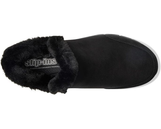 SKECHERS Easy Going ботинки без шнуровки с искусственным мехом и стелькой Air-Cooled Memory Foam