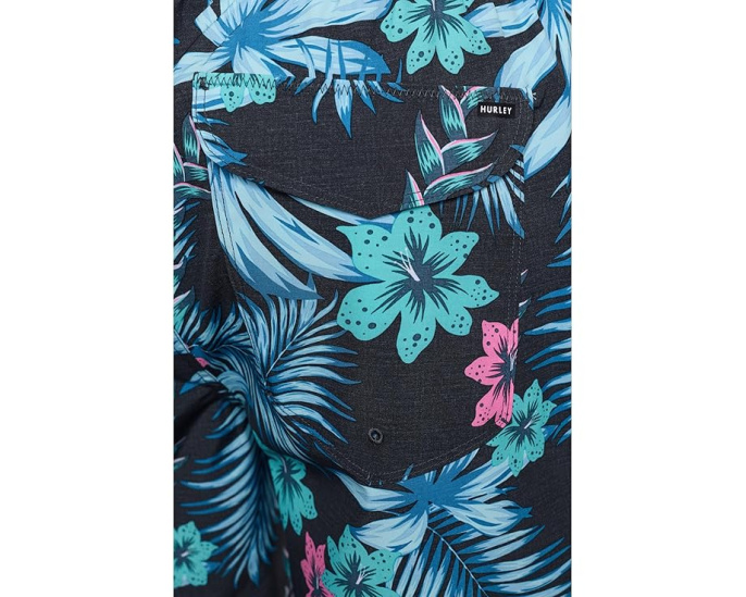 Плавки Hurley Floral Volley с цветочным принтом и защитой UPF 50+