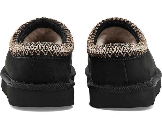 Слипоны UGG Tasman из нубука с мехом внутри