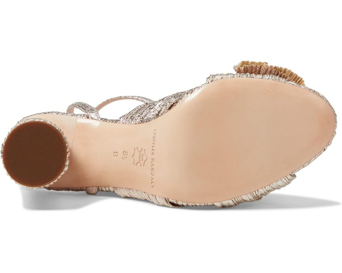 Босоножки Loeffler Randall Camellia на платформе с плетеным каблуком