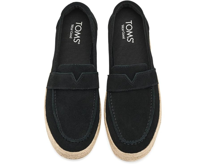 Лоферы TOMS Blakely на платформе с замшевым верхом и стелькой CloudBound
