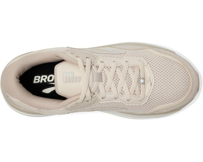 Кроссовки Brooks Ghost Max SE (Suede) с верхом из замши и сетки и текстильной подкладкой