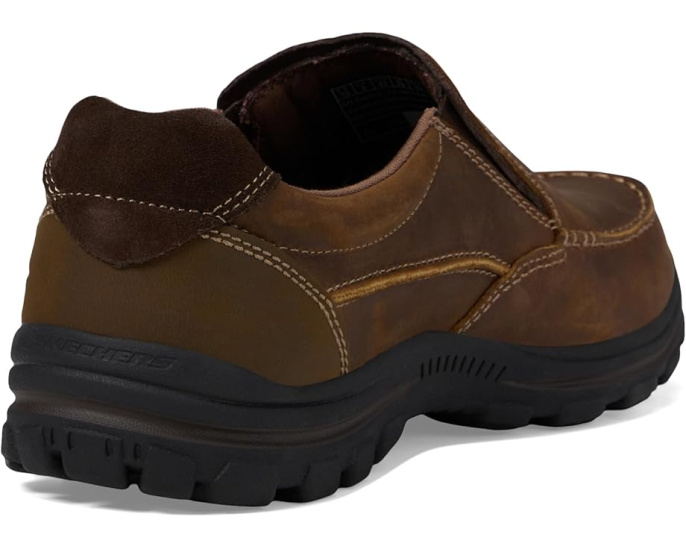 Мокасины SKECHERS Relaxed Fit Braver - Rayland с гелевой стелькой Memory Foam