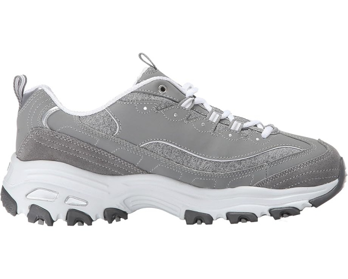 Кроссовки Skechers D'Lites Me Time с верхом из кожи и текстиля