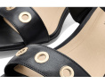 Сандалии LifeStride Clara Slingback с широкими ремешками и металлическими люверсами