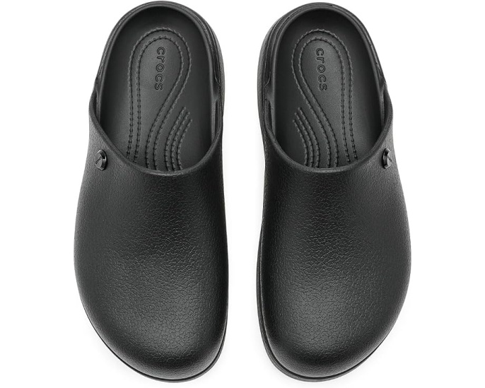 Сабо платформа Crocs Dylan Notched Platform Clogs черные