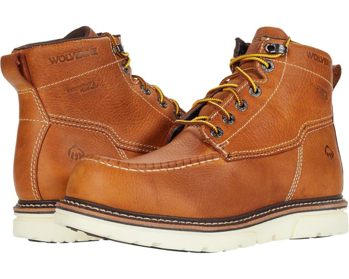 Ботинки Wolverine I-90 DuraShocks Moc-Toe 6 дюймов