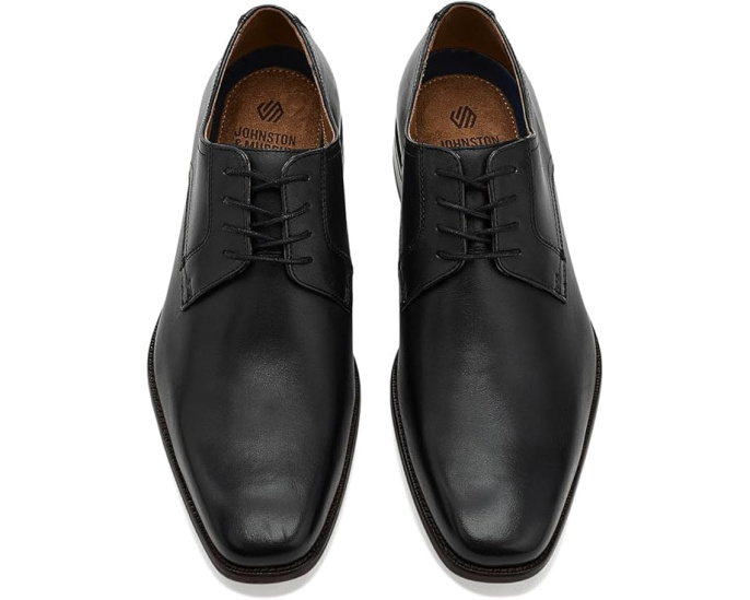 Туфли Johnston & Murphy Burke Plain Toe с круглым носком