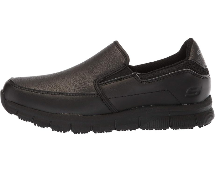 Рабочие туфли SKECHERS Work Nampa Annod без шнуровки с Memory Foam