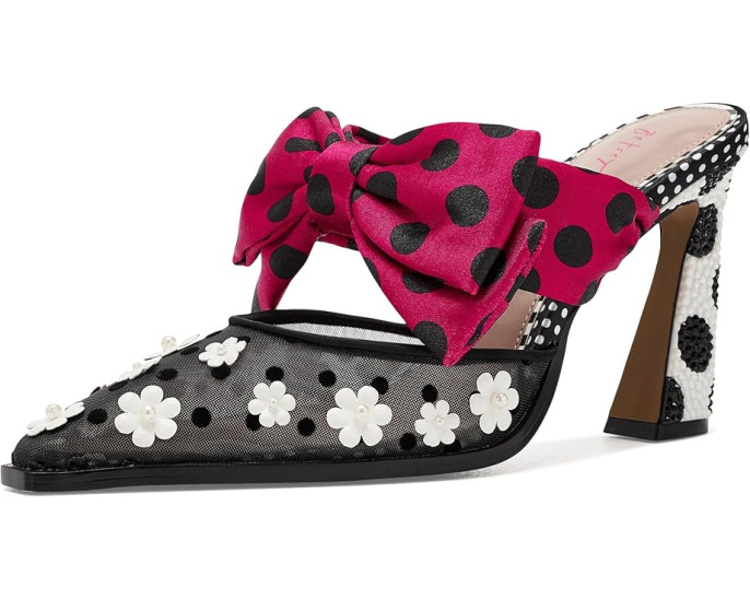 Мюли Naomi от Blue by Betsey Johnson с мыском и бантом