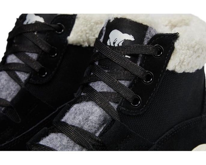 Кроссовки SOREL Out N About IV Mid Sneaker Waterproof с верхом из замши и холста