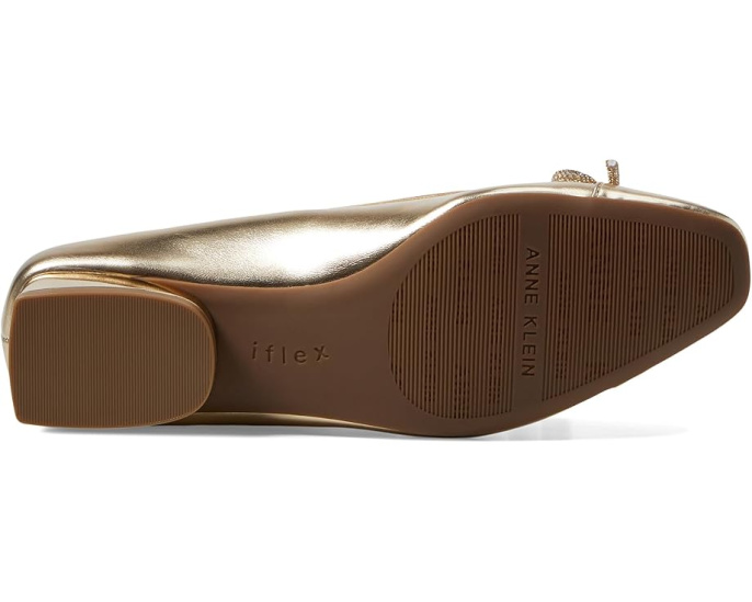 Балетки Cassidy с бантом из стразов от Anne Klein